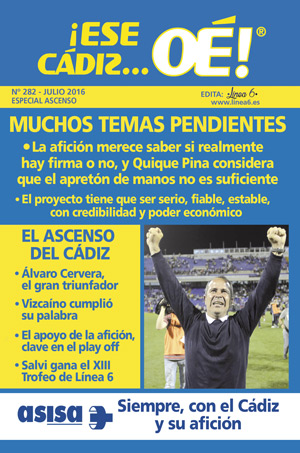 ¡Ese Cádiz…Oé! núm. 282 Temporada 2015/16