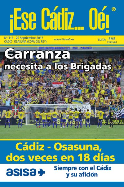 ¡Ese Cádiz…Oé! núm. 313 temporada 2017/18
