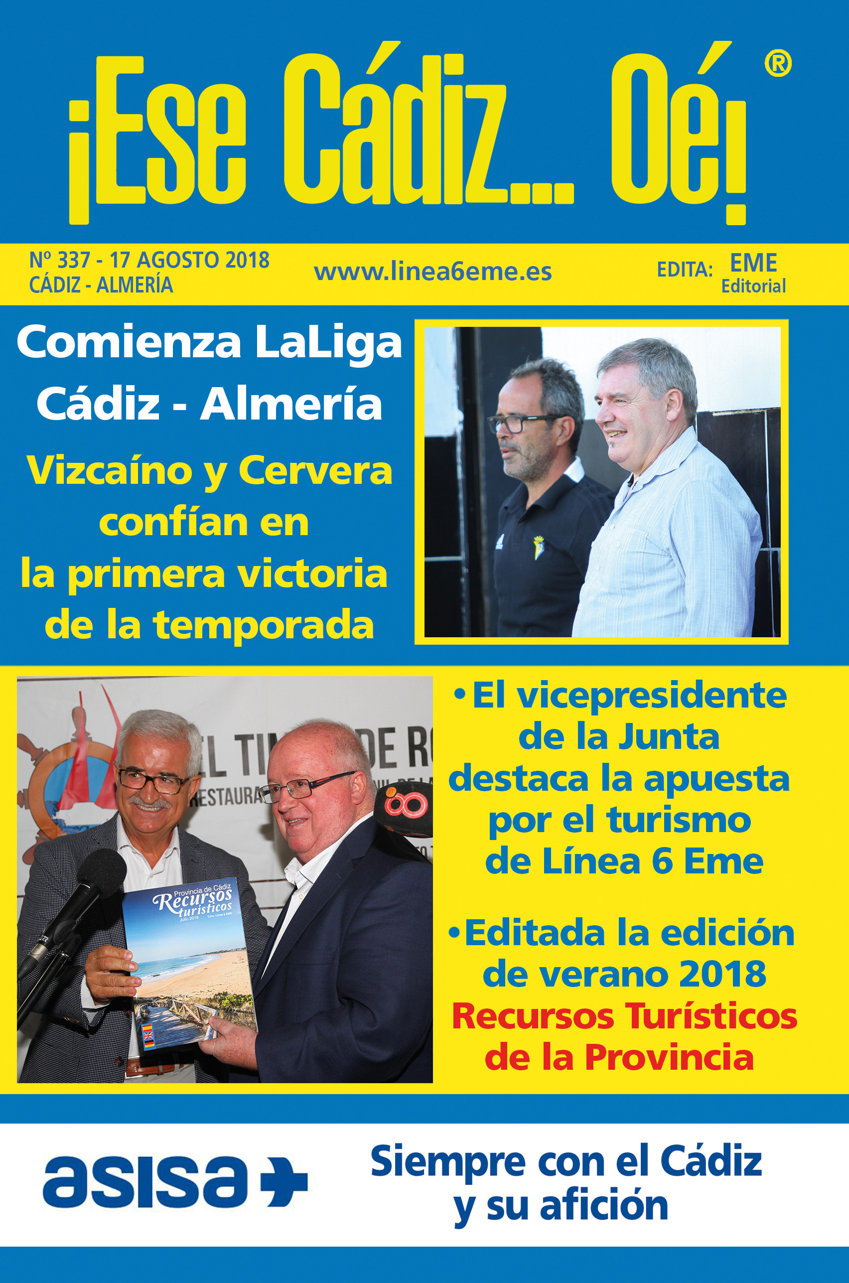 ¡Ese Cádiz…Oé! núm. 337 Temporada 2018/19