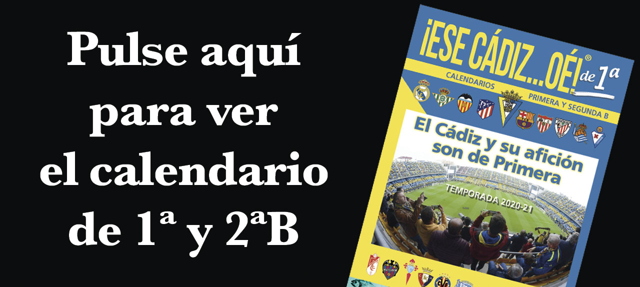 Calendario temporada 2020/21