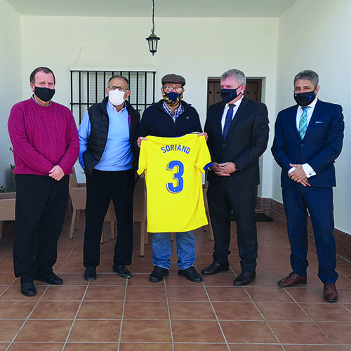 El Cádiz CF homenajea a su historia: Juan Soriano