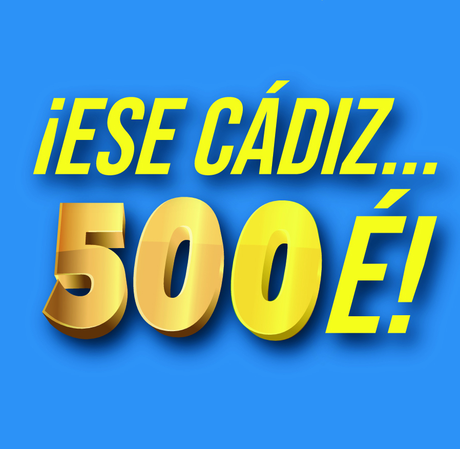 500 REVISTAS informando del CÁDIZ y defendiendo al CADISMO