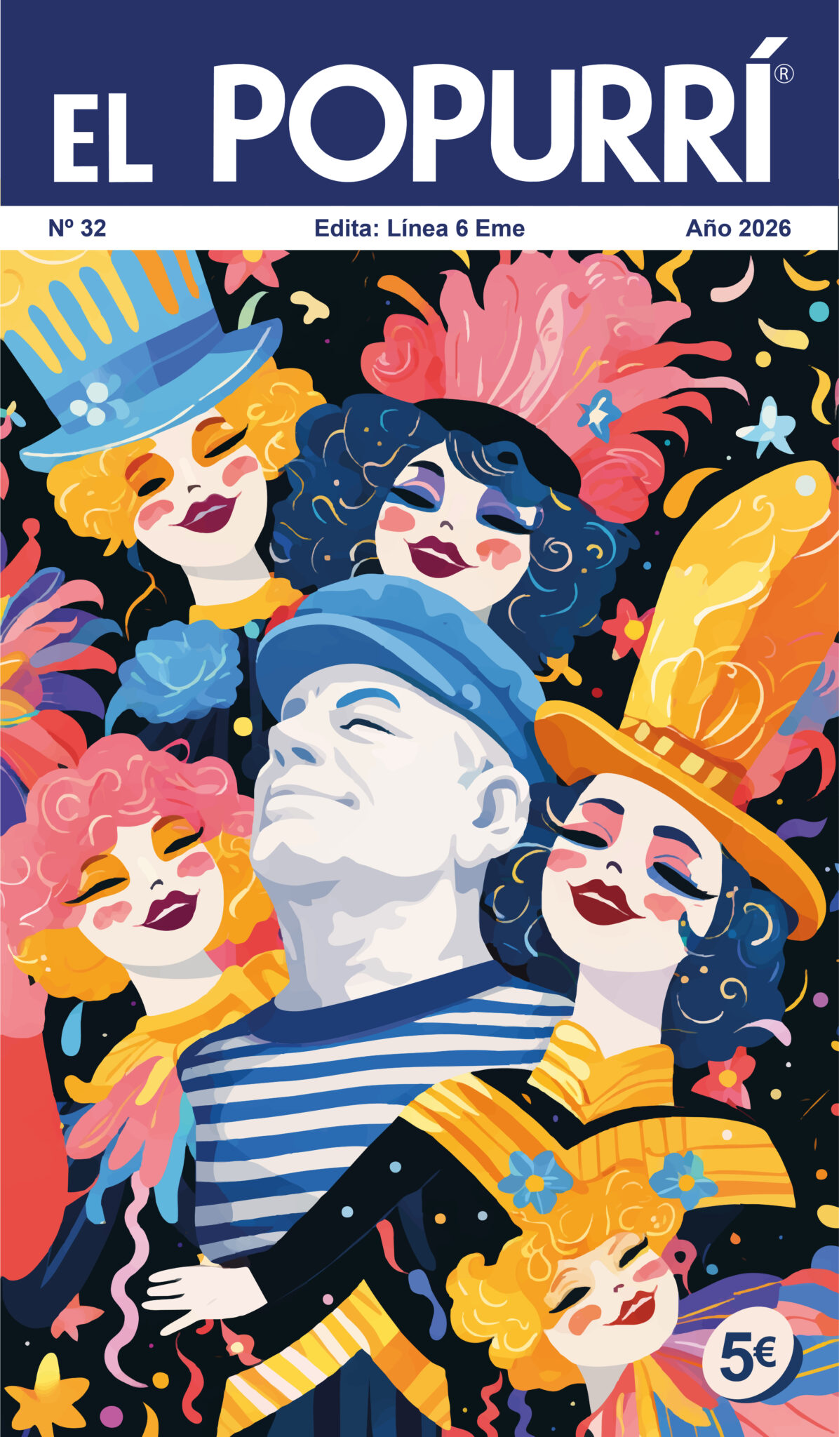 Papu Reri 'El Popurrí' del Carnaval de Cádiz 2026 - Línea6 EME
