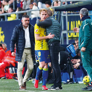 Garitano: “Ojalá con Sergio el Cádiz vaya para arriba”