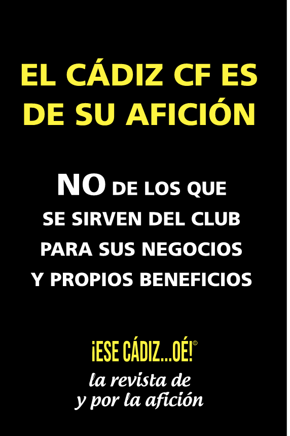 El Cádiz CF es de su afición