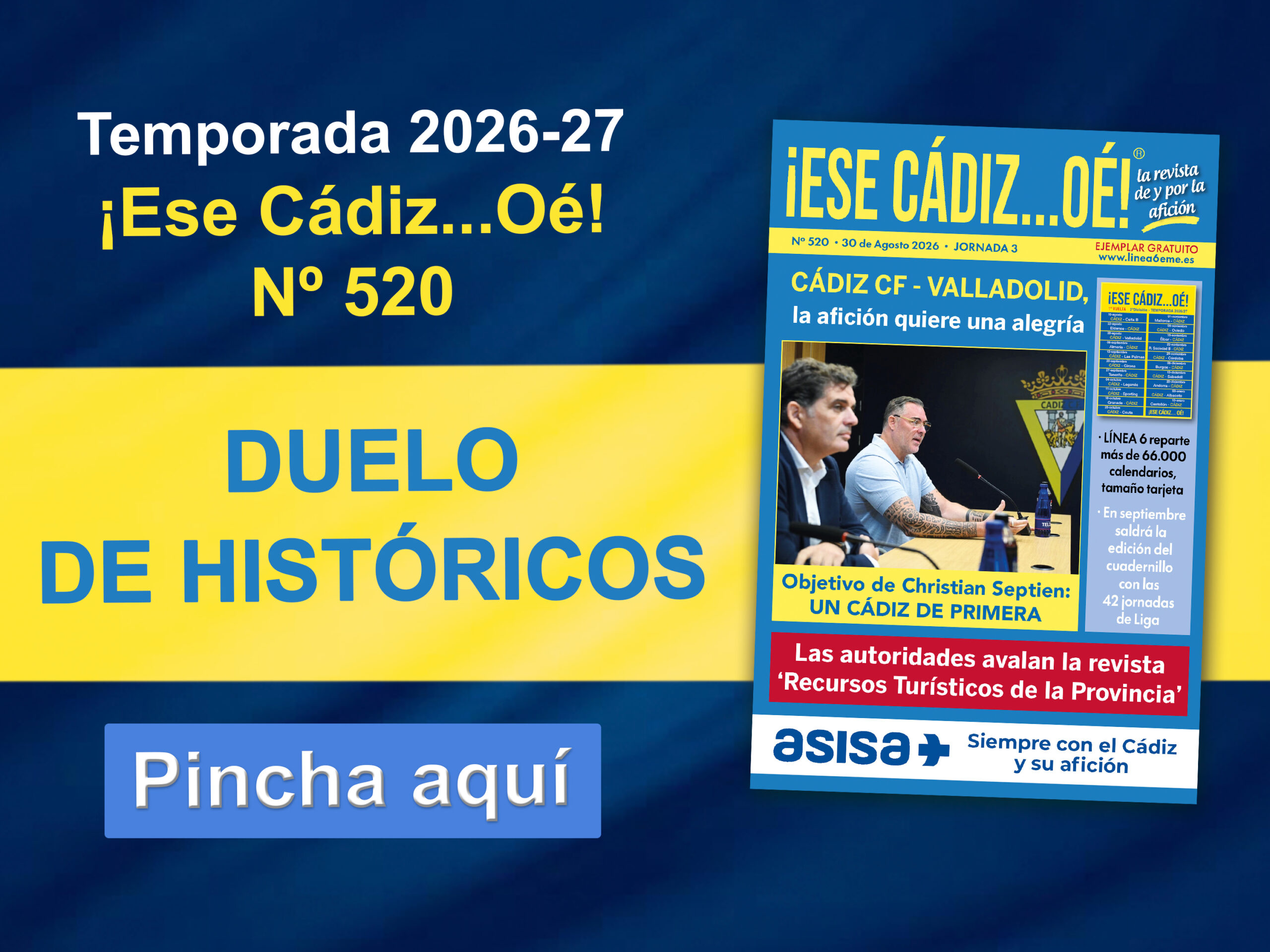 Ya puede verse Pincha 520