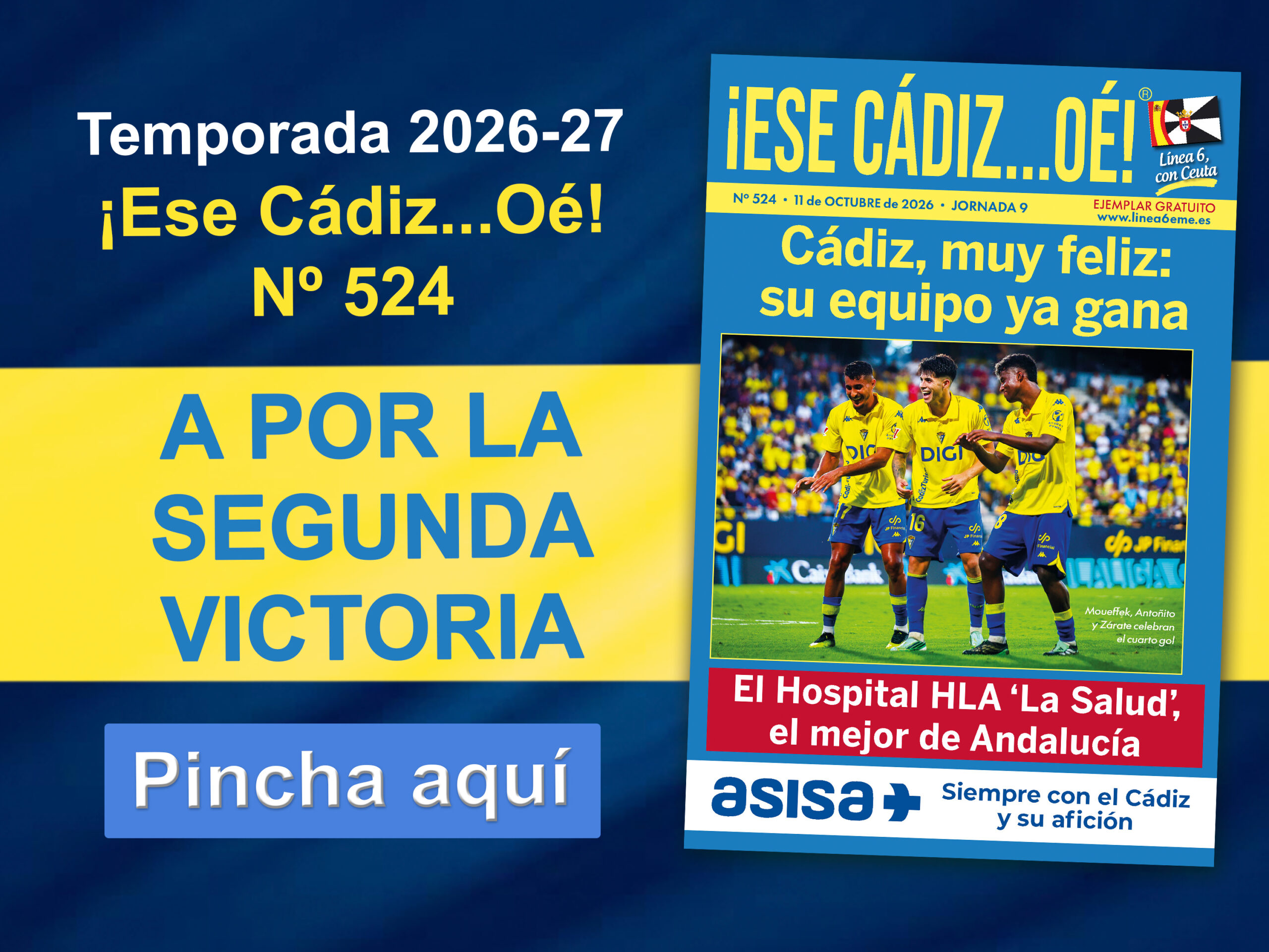 Ya puede verse Pincha 524